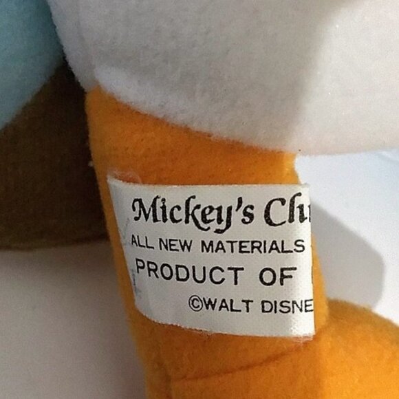 VINTAGE DISNEY MICKEY'S CHRISTMAS CAROL PLUSH 1984 - Picture 6 of 8